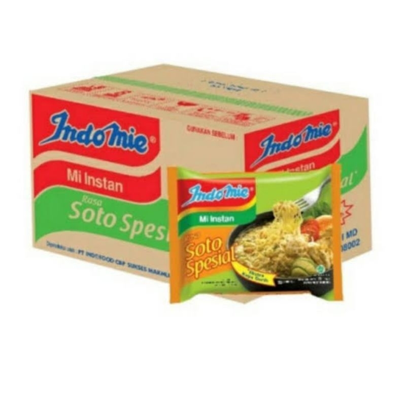 

INDOMIE SOTO SPESIAL 1 DUS ISI 40 PCS STOCK BARU TERUS DAN EXPIRED LAMA