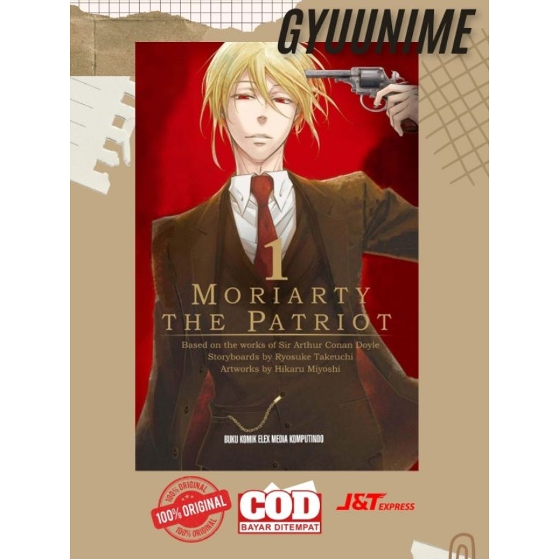 READY KOMIK MORIARTY THE PATRIOT