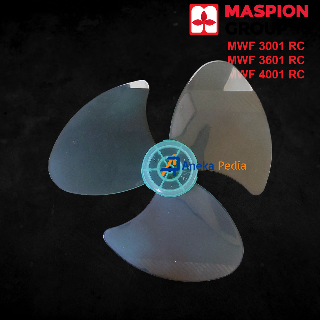 Premium BALING-BALING MWF 3001 3601 4001 RC Kipas Angin Maspion 12 14 16 Inch Inci Dinding Wall Fan