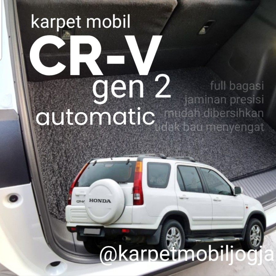 Karpet Mie Premium Coil Mat Mobil CRV CR-V Gen 2 Gen2 CRV Konde