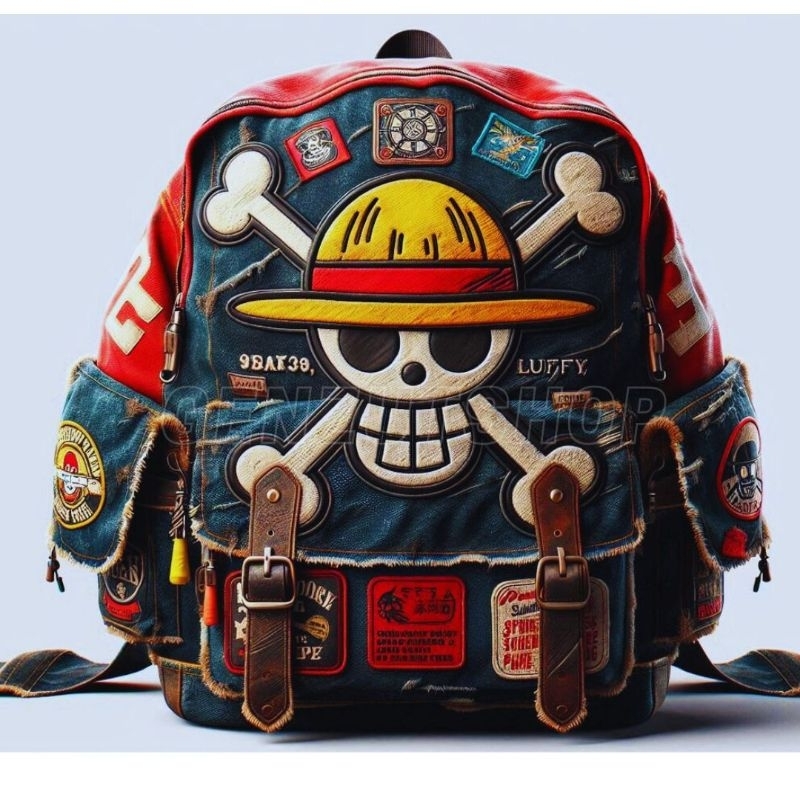 TAS RANSEL ONE PIECE TAS ANIME BACKPACK ONE PIECE