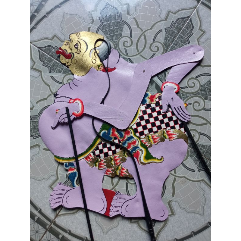 Wayang kulit asli Semar Wanda Bulus/Semar Wanda Bulus/Semar Kreasii