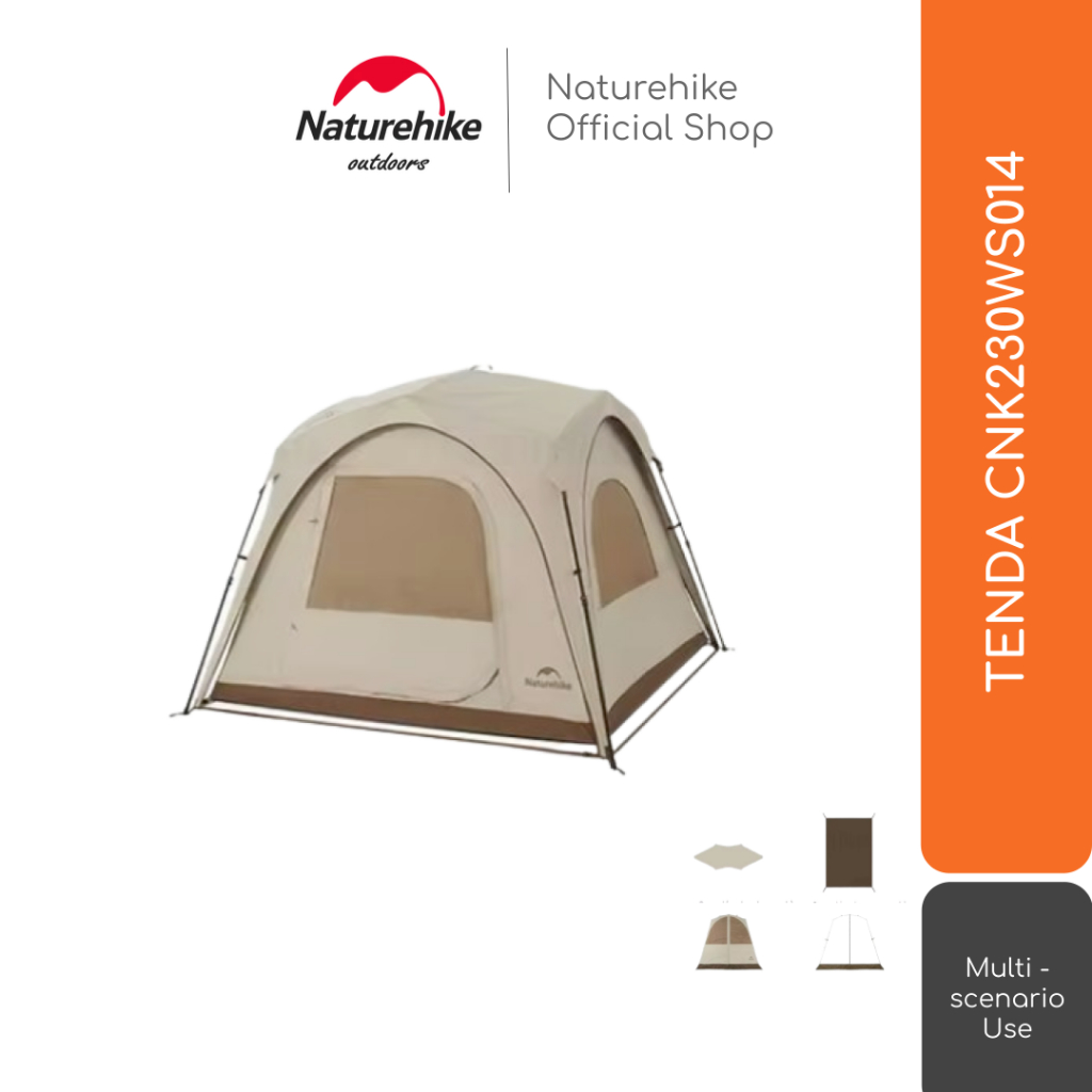 AKSESORIS TENDA CANOPY CLOUD BOUNDARY CAMPING / GLAMPING NATUREHIKE CNK230WS014