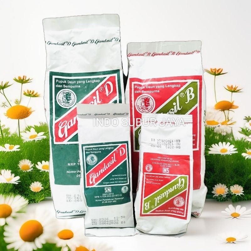 Gandasil Daun & Gandasil Bunga Pupuk Daun dan Pupuk Bunga