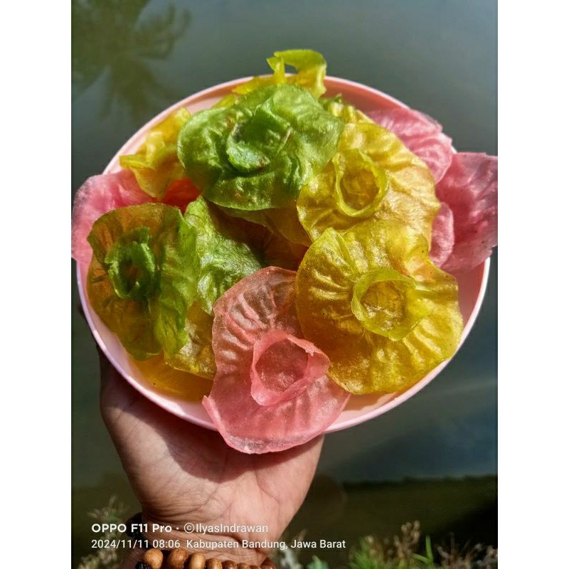 

Makanan / Cemilan / Kembang Ros / Pelered / Dapros isi 20 biji(180gram)