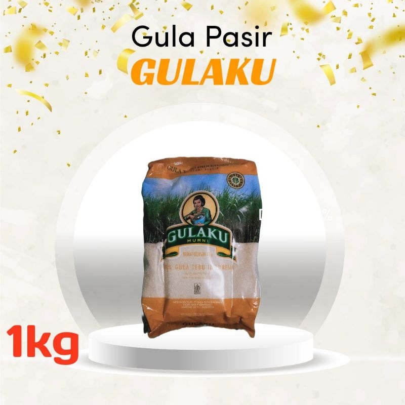 

Gula Pasir GULAKU 1kg | Gula Tebu Murni