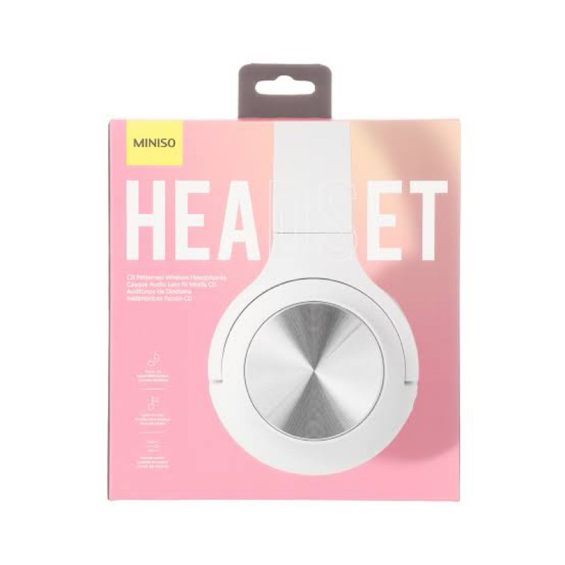 Miniso Headset Pattern / Miniso headset Headphone