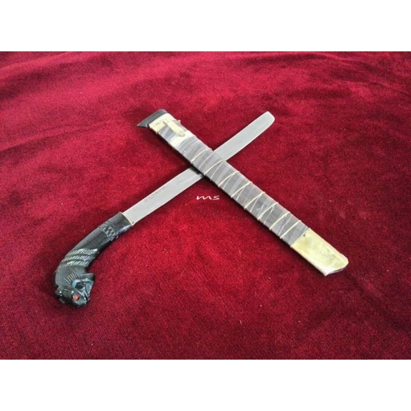 GOLOK TANDUK KEPALA MACAN