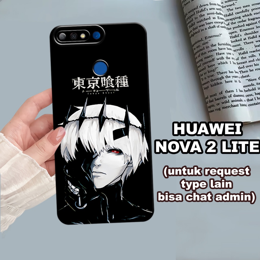 CC11/ Softcase karet lentur untuk huawei nova 2 lite/Motif karakter anime/case huawei nova 2 lite/ke