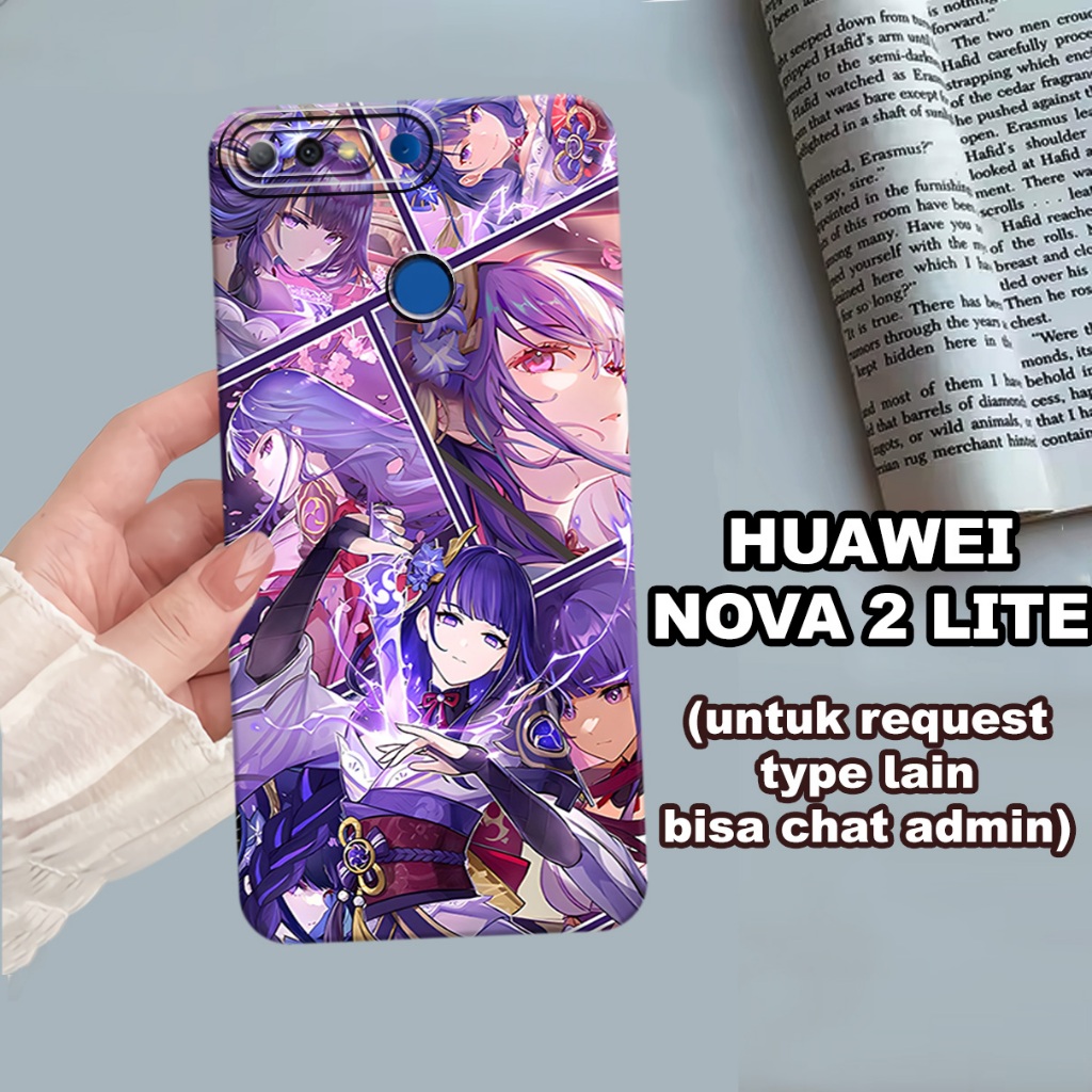 CC15/ Softcase karet lentur untuk huawei nova 2 lite/Motif karakter genshin impact/case huawei nova 