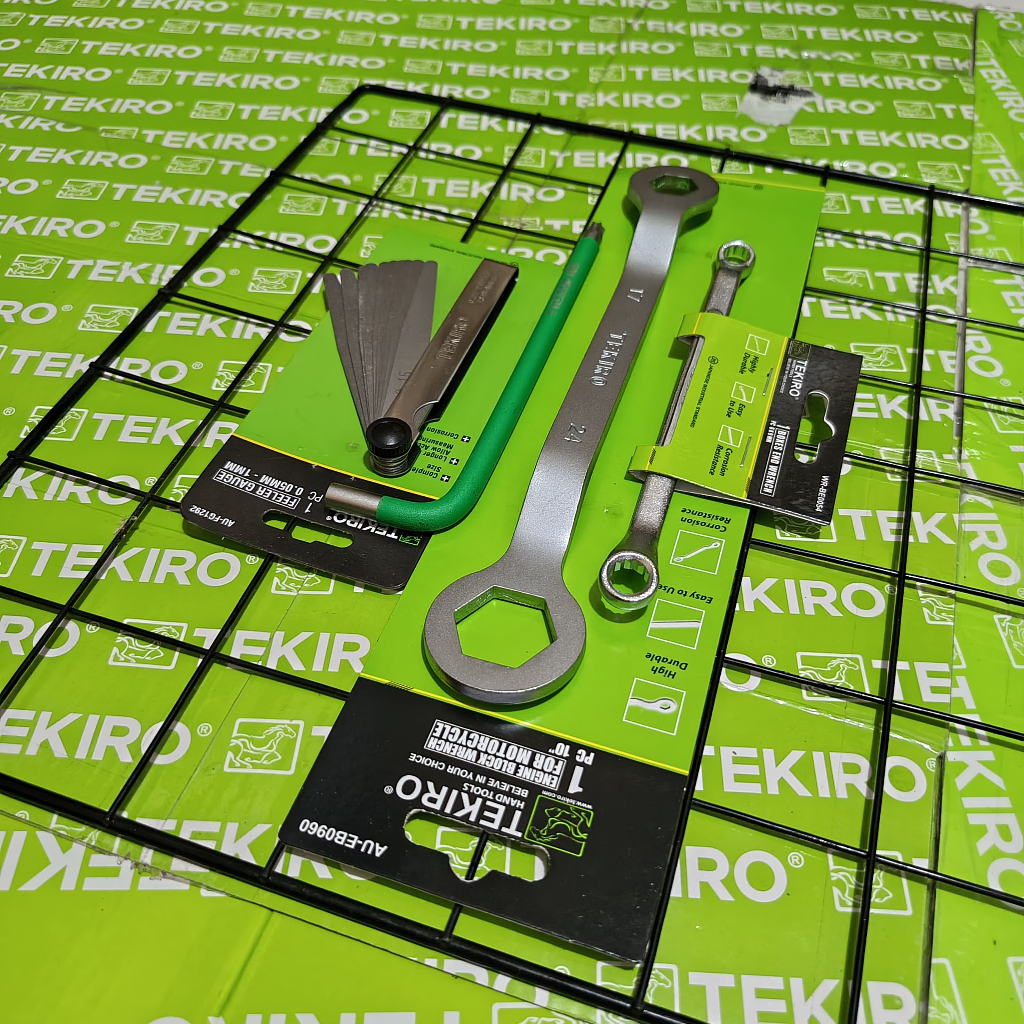 Kunci Stel Klep Tekiro - Kunci Penyetelan Klep Motor Set 4 Pcs Tekiro