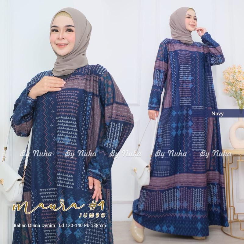 aurel Maxi dress ellora nuha gaamis kotak kotak terbaru gamis oversize dress big size gamis jumbo ld