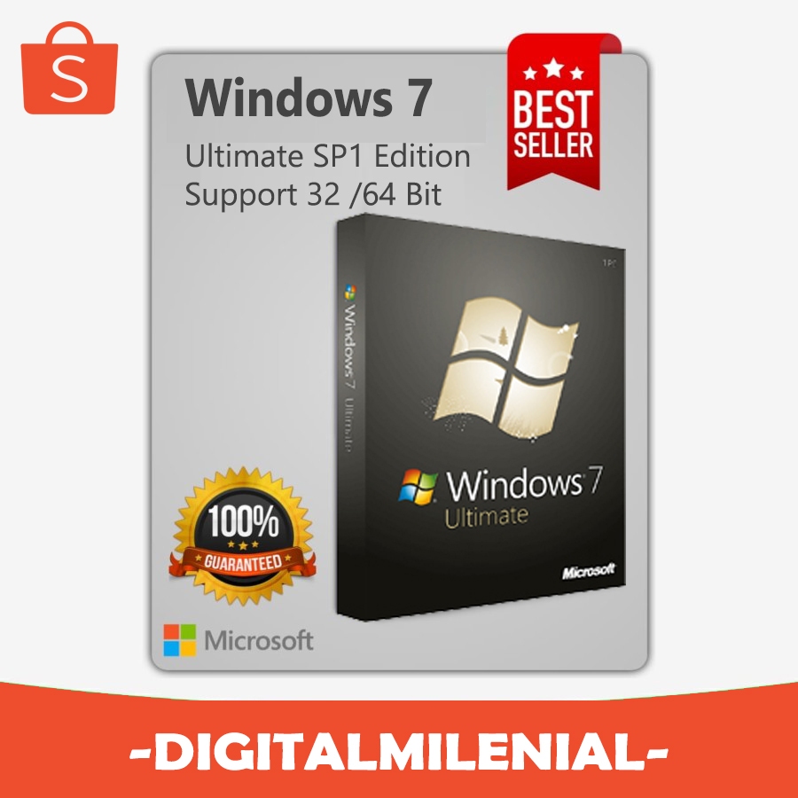 Big Promo Windows 7 ULTIMATE Digital Key Original