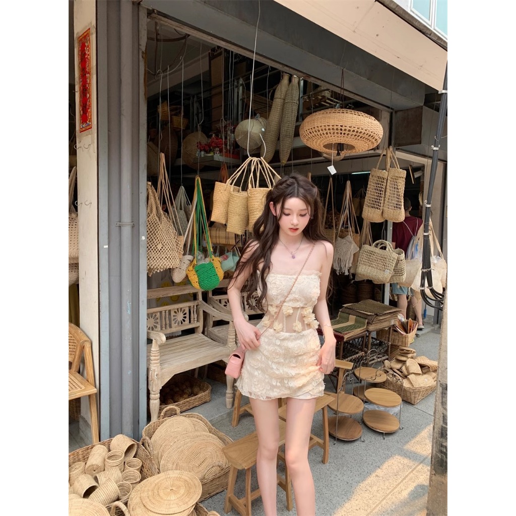 Gaun Mini Wanita Bahan Premium Dress Pendek Sexy Import Korea