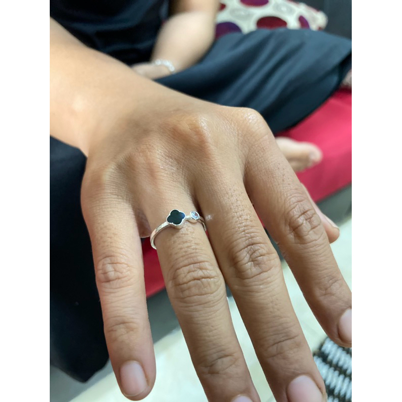 Cincin Perak s925 || Model funclip variasi || berat 1,2 gram