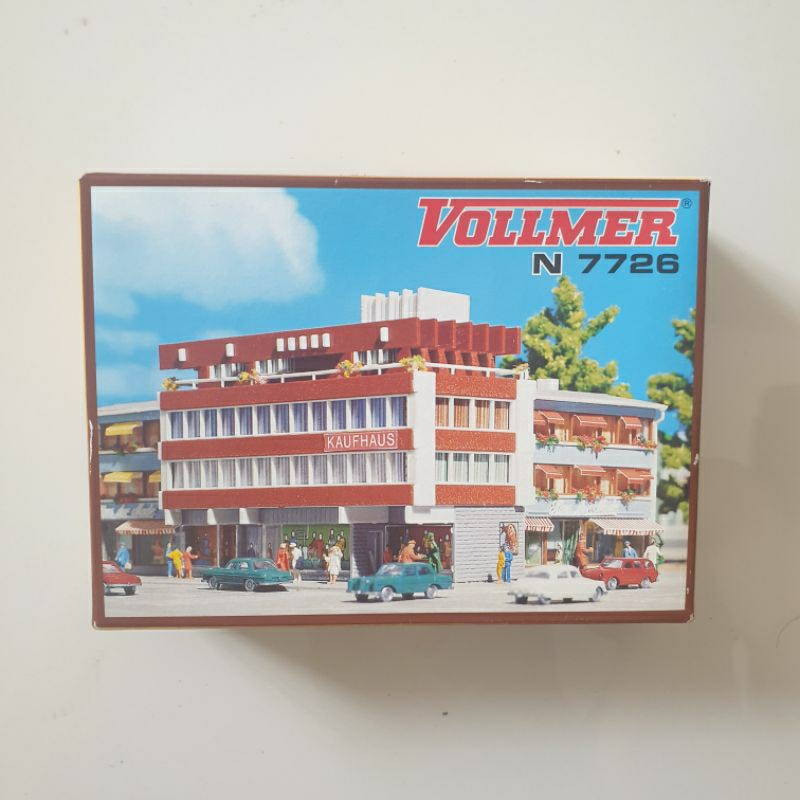 Kit Vollmer - Department Store - Skala N 1/160 Germany untuk diorama train set skala N
