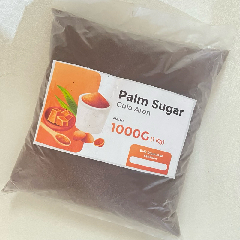

GULA AREN 1KG KEMASAN RE-PACK / GULA MERAH / PALM SUGAR / BROWN SUGAR