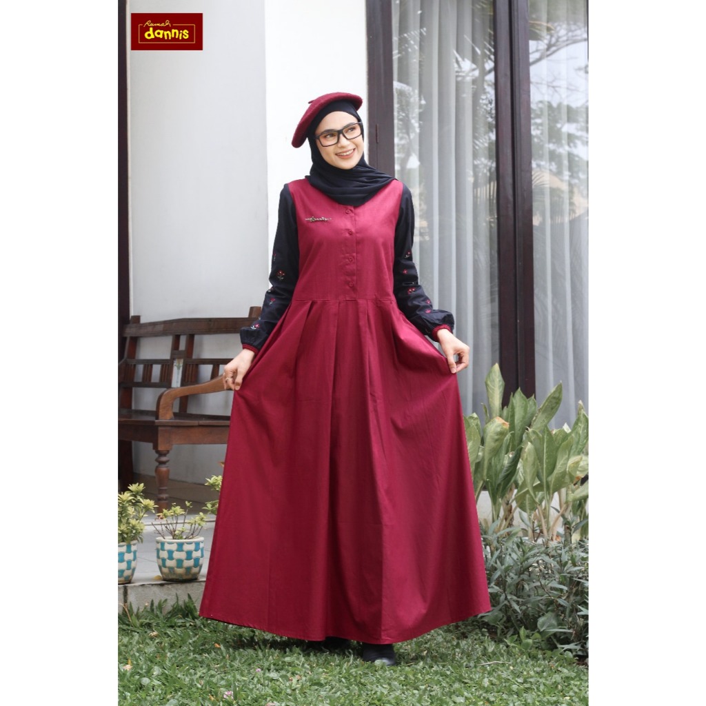 Abaya Dannis/Gamis Dannis/Abaya Dewasa/Gamis Dewasa/Abaya Muslim/Gamis Muslim