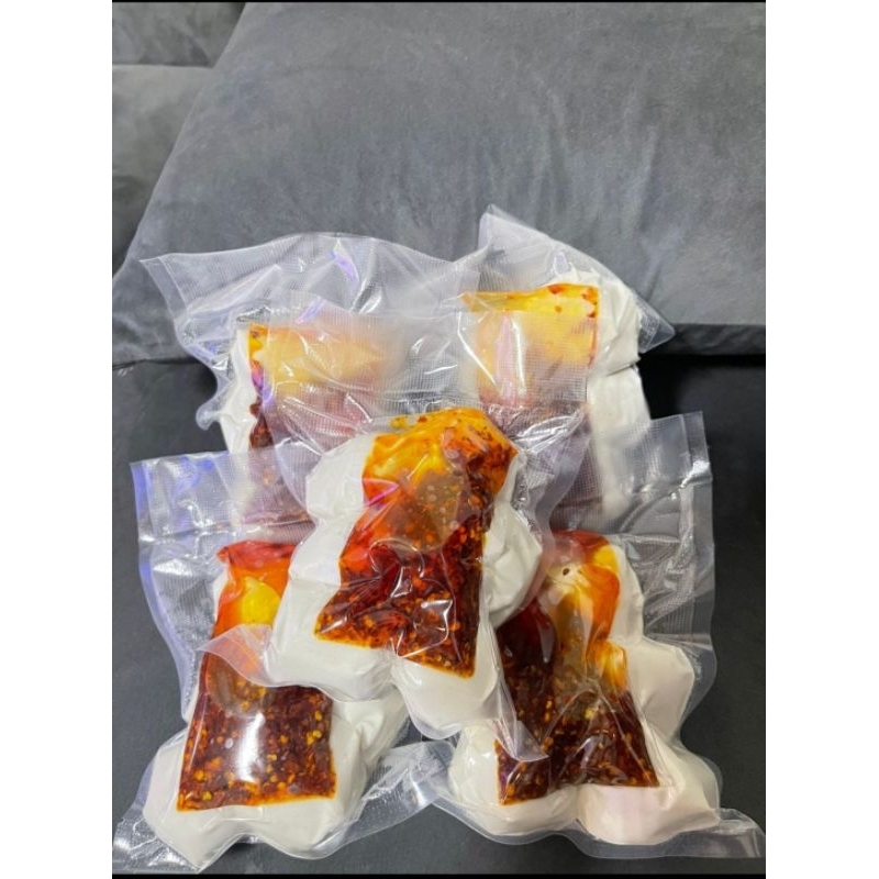

basreng mentah+chilli oil