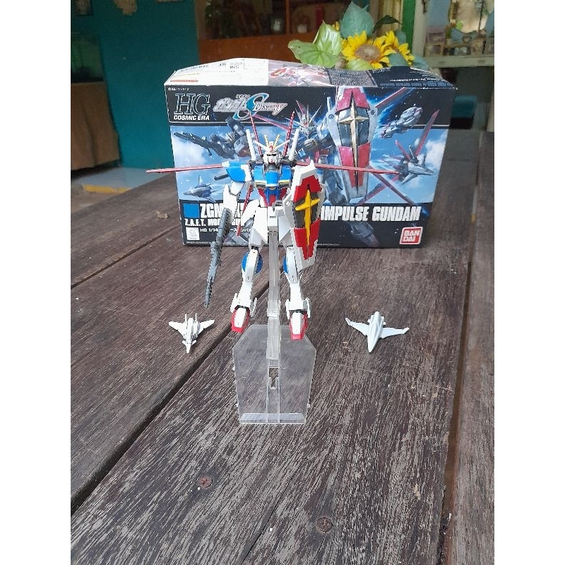 Gundam Force Impulse HG 1 / 144 Bandai + stand base