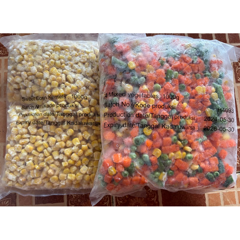 

Sweet Corn & Mix Vegetable