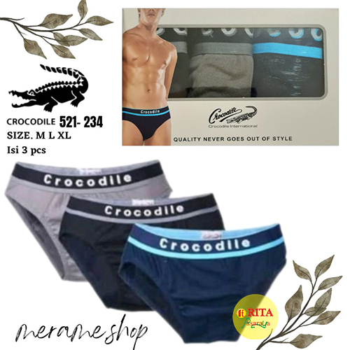 CD CROCODILE 521-234 || CELANA DALAM DEWASA || DALAMAN PRIA