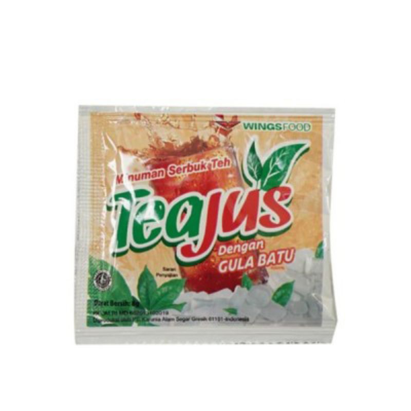 

Tea Jus gula batu minuman serbuk murah 6g Rp 10.000/20 pcs