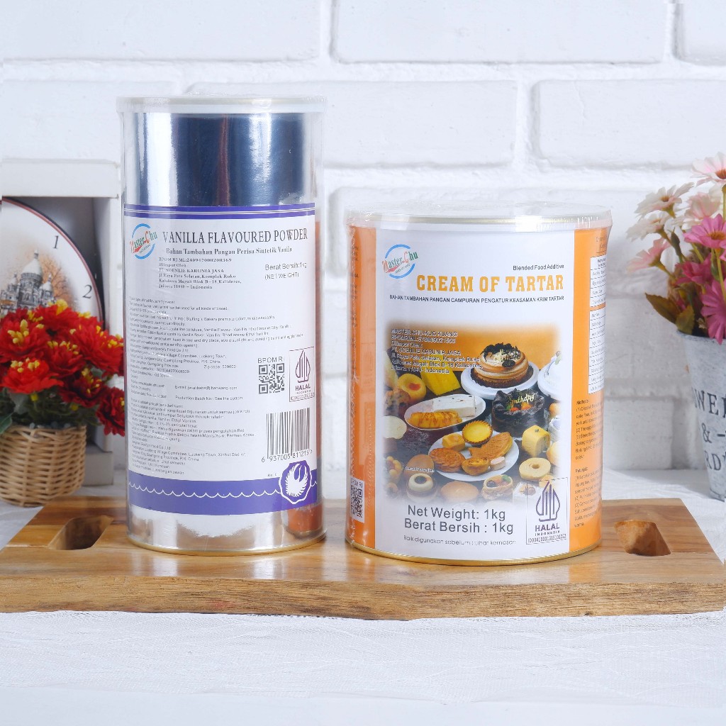 

Master Chu Vanilla & Cream Of Tartar Powder 100Gr