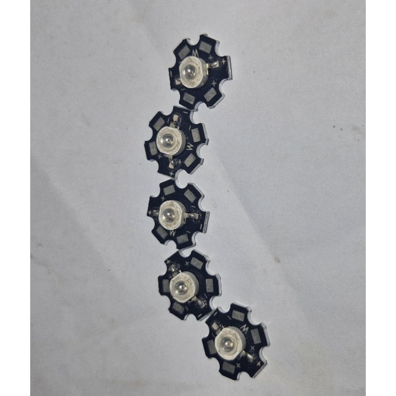 LED HPL 1 WATT PENDINGIN HZ PCB 3V MERAG BIRU HIJAU