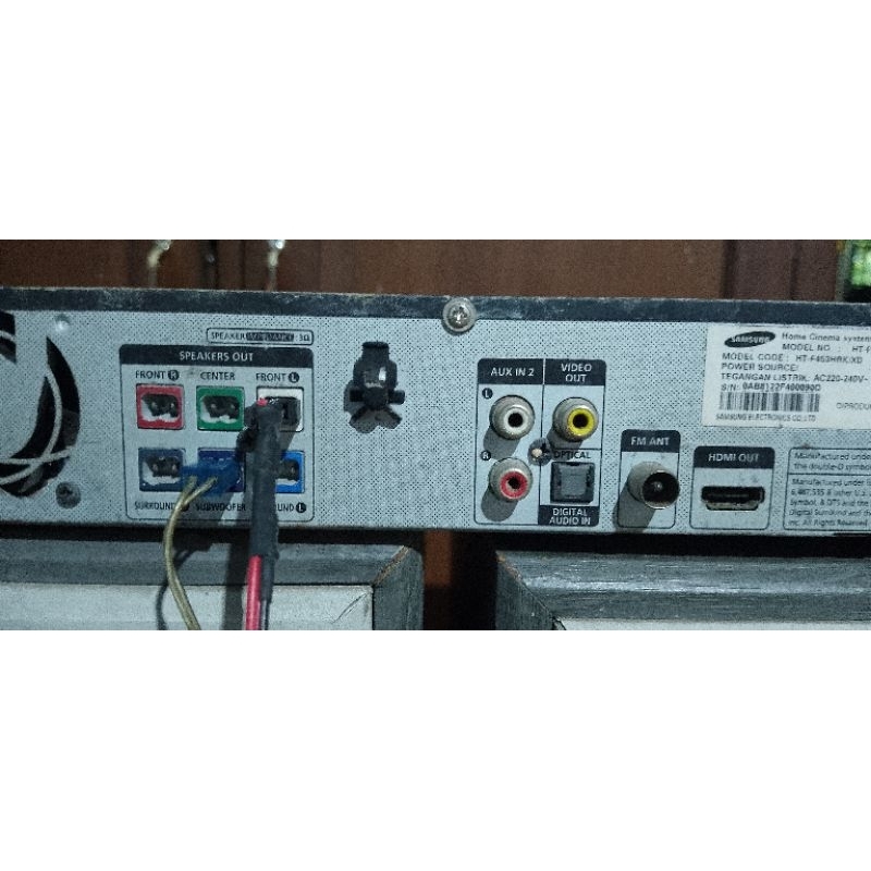 Hometeater Samsung HT F453HRK unit bekas