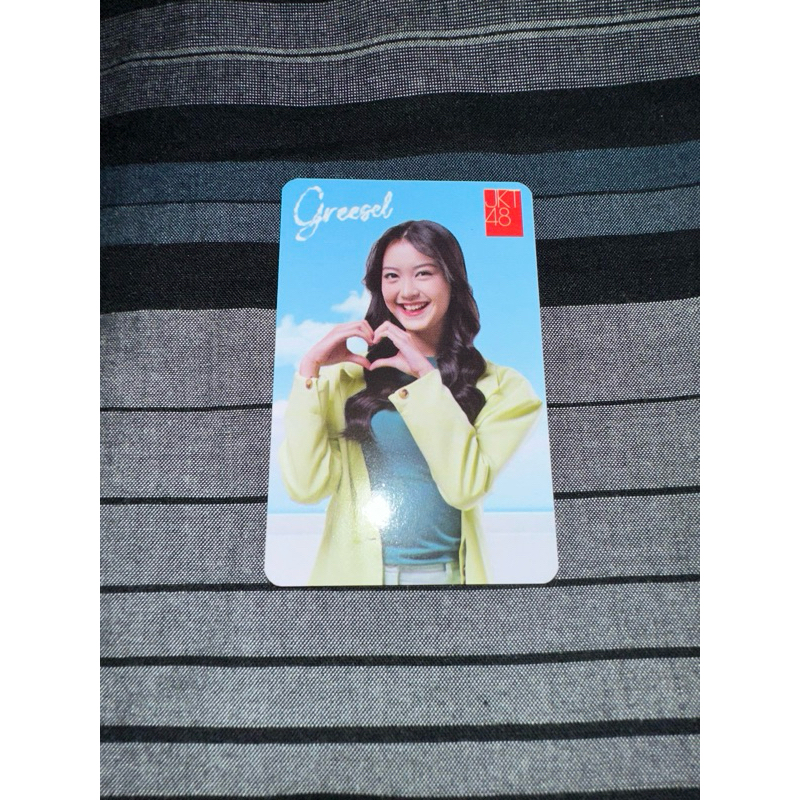 Photocard Greesel JKT48 J Trust Bank Official
