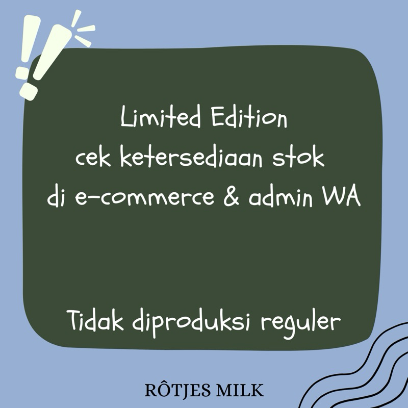 

RB Rotjes Milk "Pistachio Latte" Limited Edition LOW FAT DIET MILK TEA
