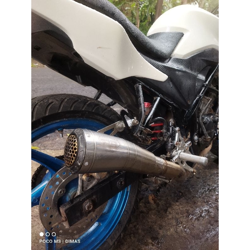 Knalpot R9 Gp ss original Second