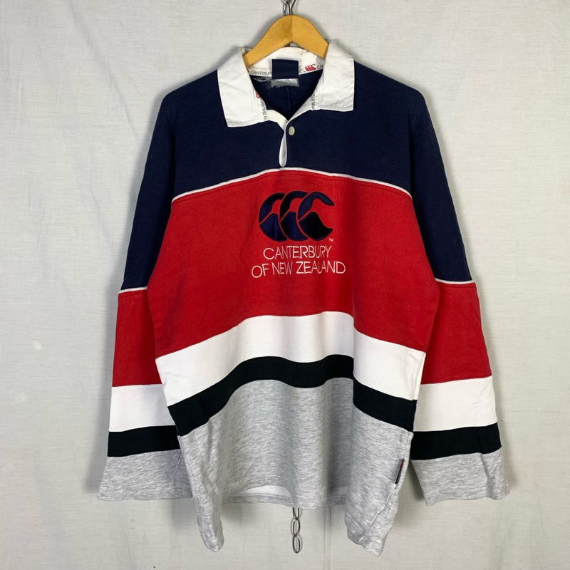 vintage canterburry new zealand rugby shirt sweater