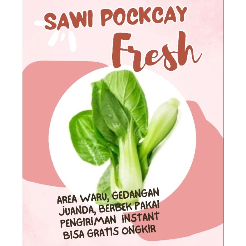 

Kirim besok sawi pockcay / sawi daging 500gr