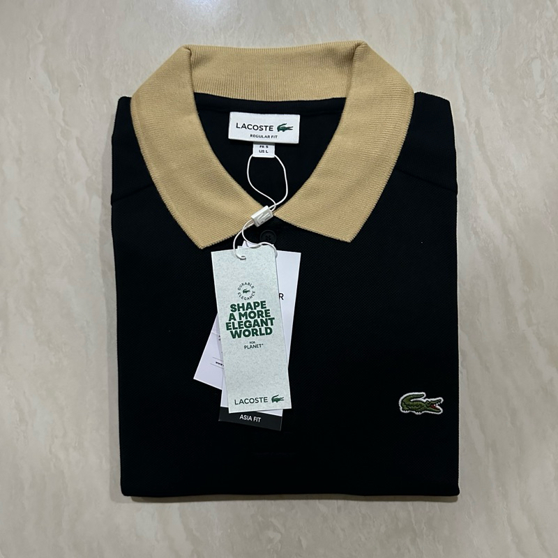 Lacoste Colorblock Polo Black Original