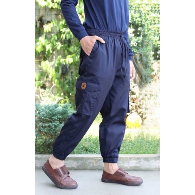 Celana Sirwal Joger Cargo Al hanif XXL