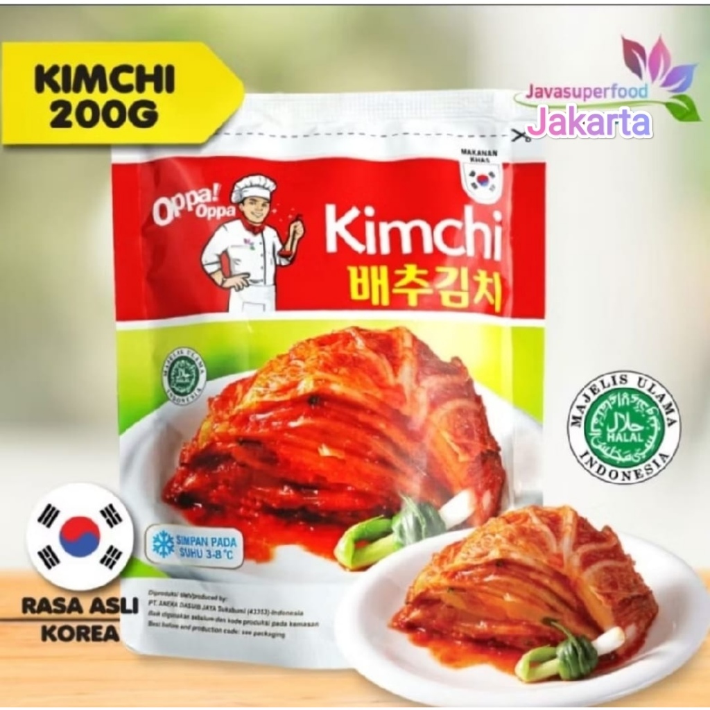 

Kimchi Sawi Fresh - Korean Kimchi - 200g - Halal