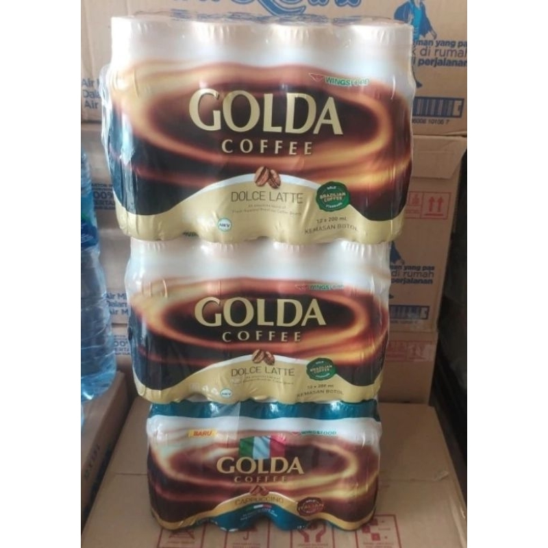 

1 pack Golda coffee 200ml x 12pcs