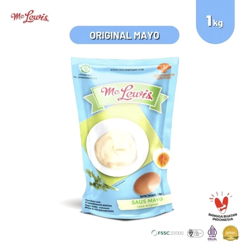 

MCLewis Mayonaise original pouch 1kg