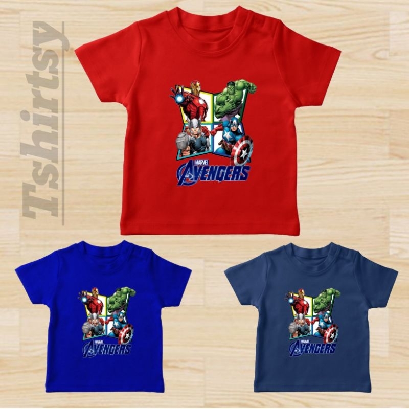 TSHIRT BAJU KAOS ANAK MARVEL AVENGERS