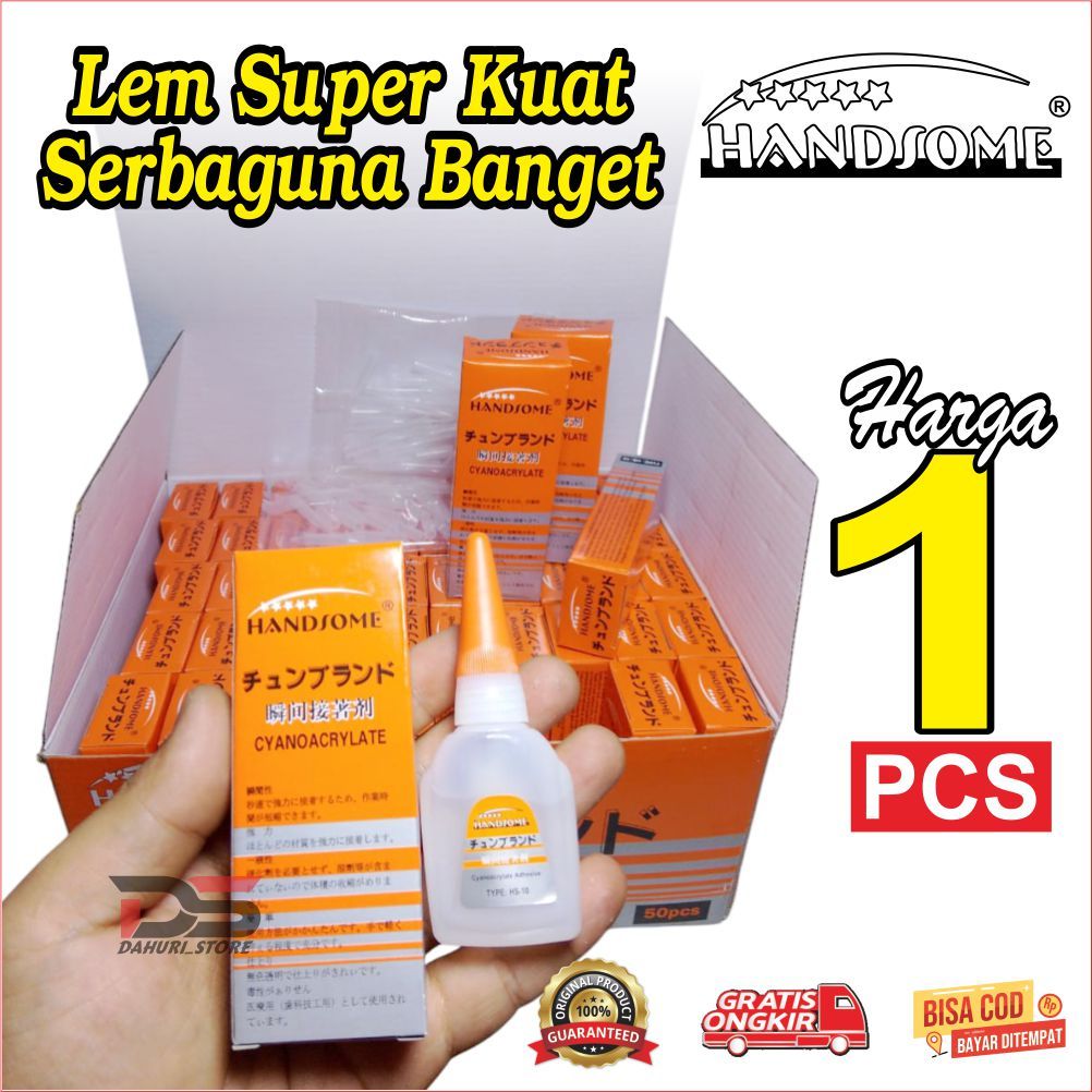 

LEM KOREA ORIGINAL Hs10, LEM HANDSOME, LEM SERBAGUNA, SUPER KUAT HARGA 1 PCS