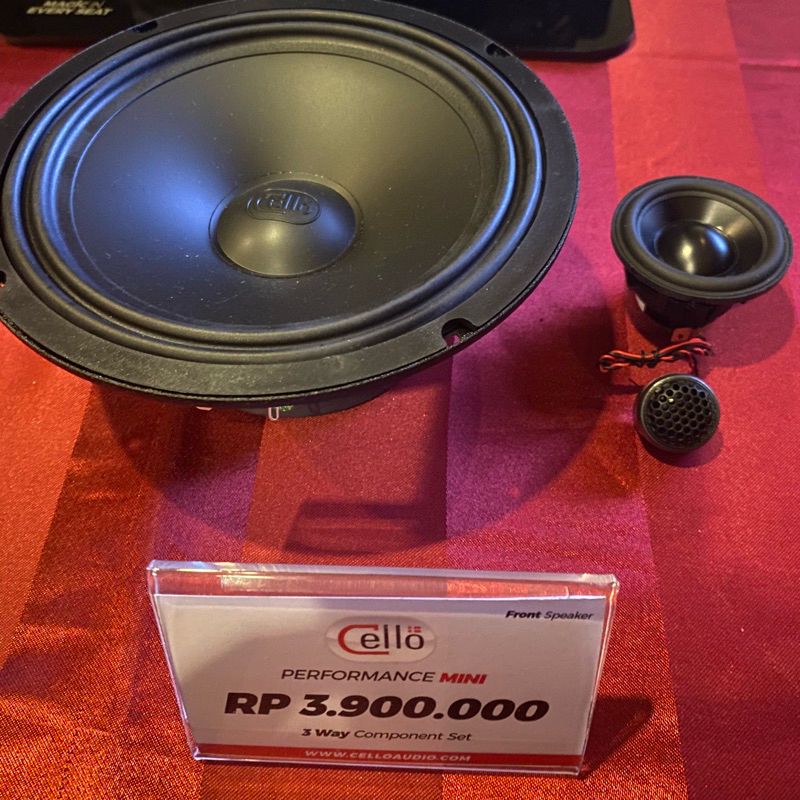 speaker 3 way cello performance mini gratis Housing 3 way plug & play