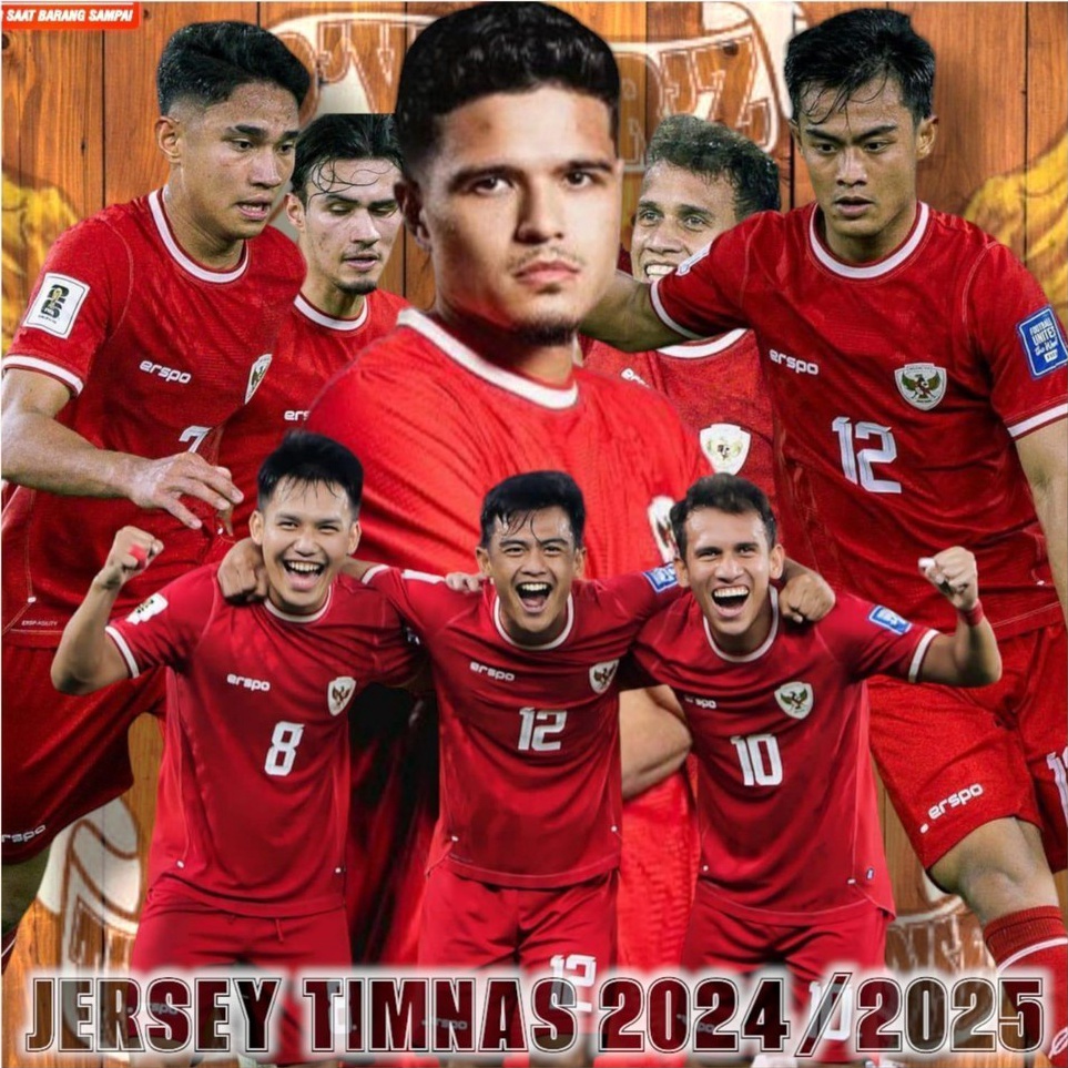 Diskon Spesial  PROMO 99 Jersey Timnas Indonesia Erspo 224225 FULLPRINTING