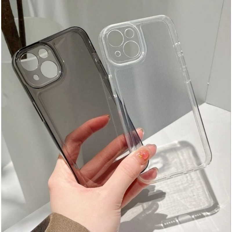 Soft Case Casing Clear Bening OPPO A7/A5S/A12 Casing Silikon Transparan Pelindung Belakang HP+Camera