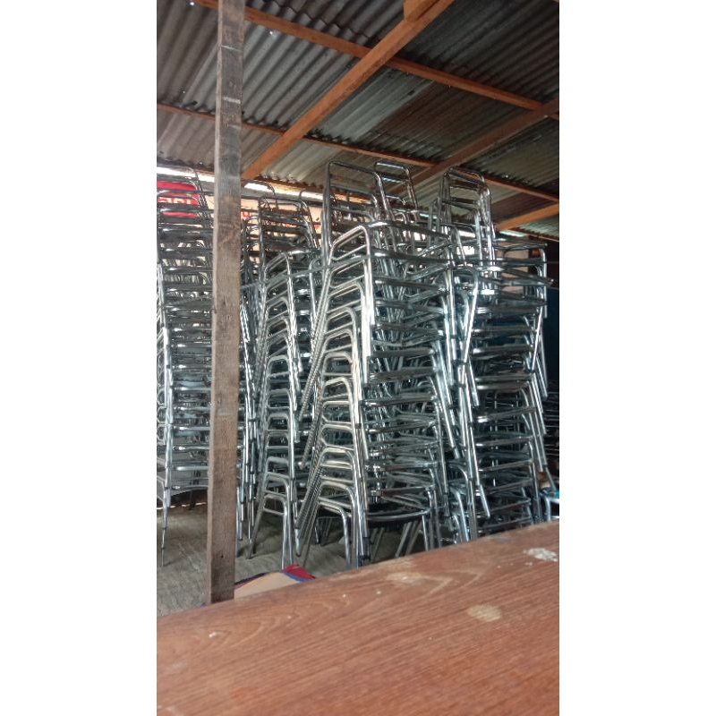 Jual Rangka Kursi Susun Bekas Murah / Kursi Susun Futura / Kursi Chitose / Kursi Pesta
