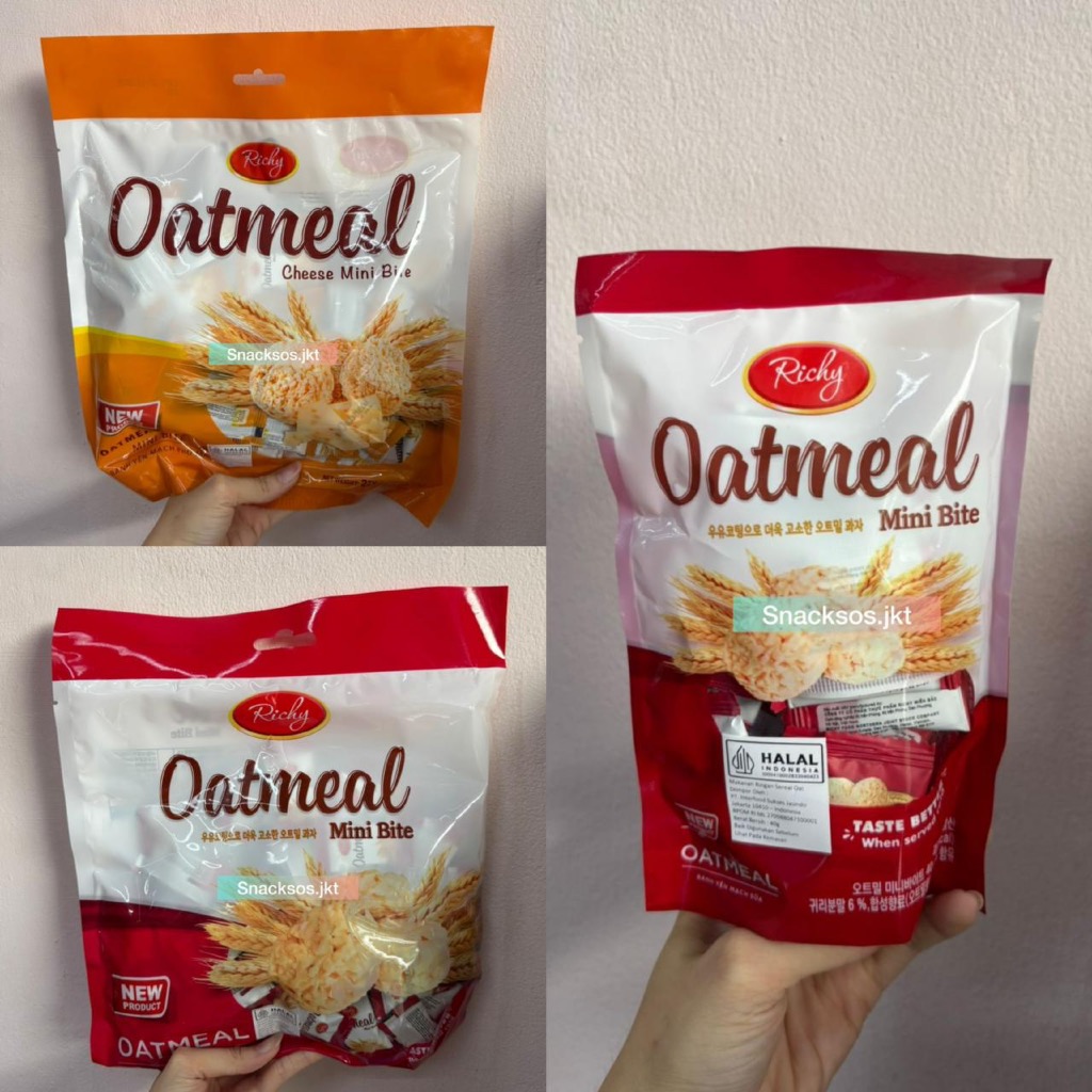 

RICHY OATMEAL CHEESE MINI BITE / ORIGINAL BITES OAT ORIGINAL