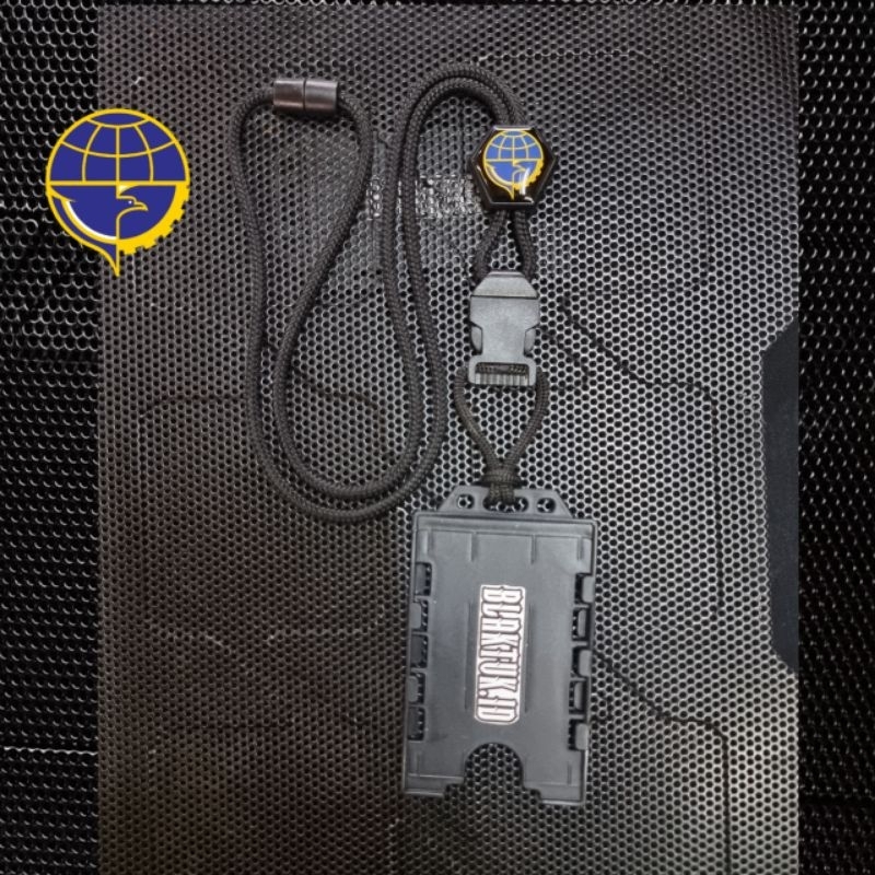 

Lanyard tactical holder id card Slide exagonal logo KEMENTERIAN PERHUBUNGAN