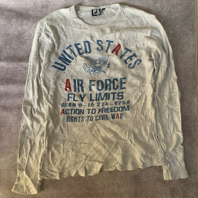 kaos lengan panjang avirex