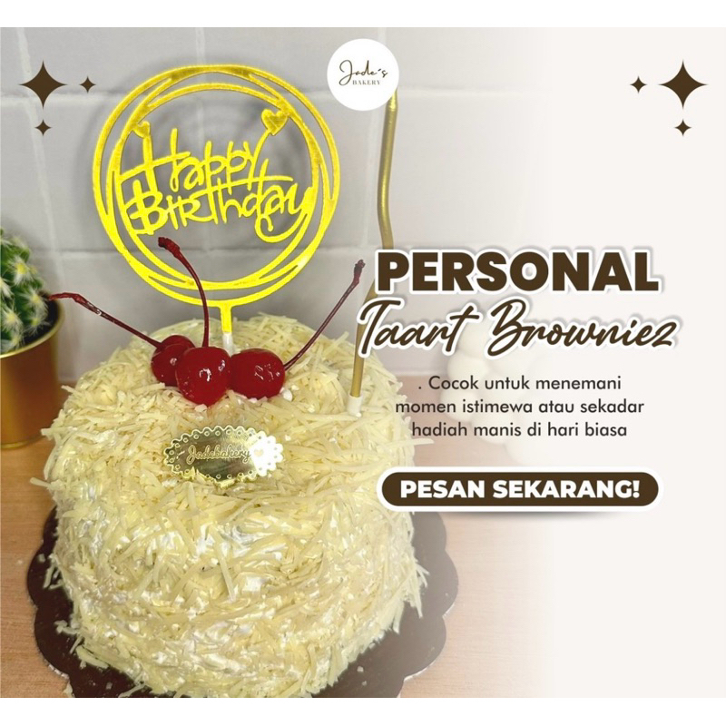 

Personal Cheese Browniez Taart